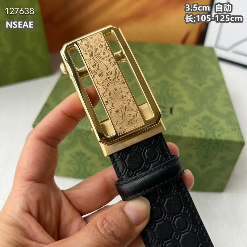 Gucci belt 35mmX105-125cm 8L85